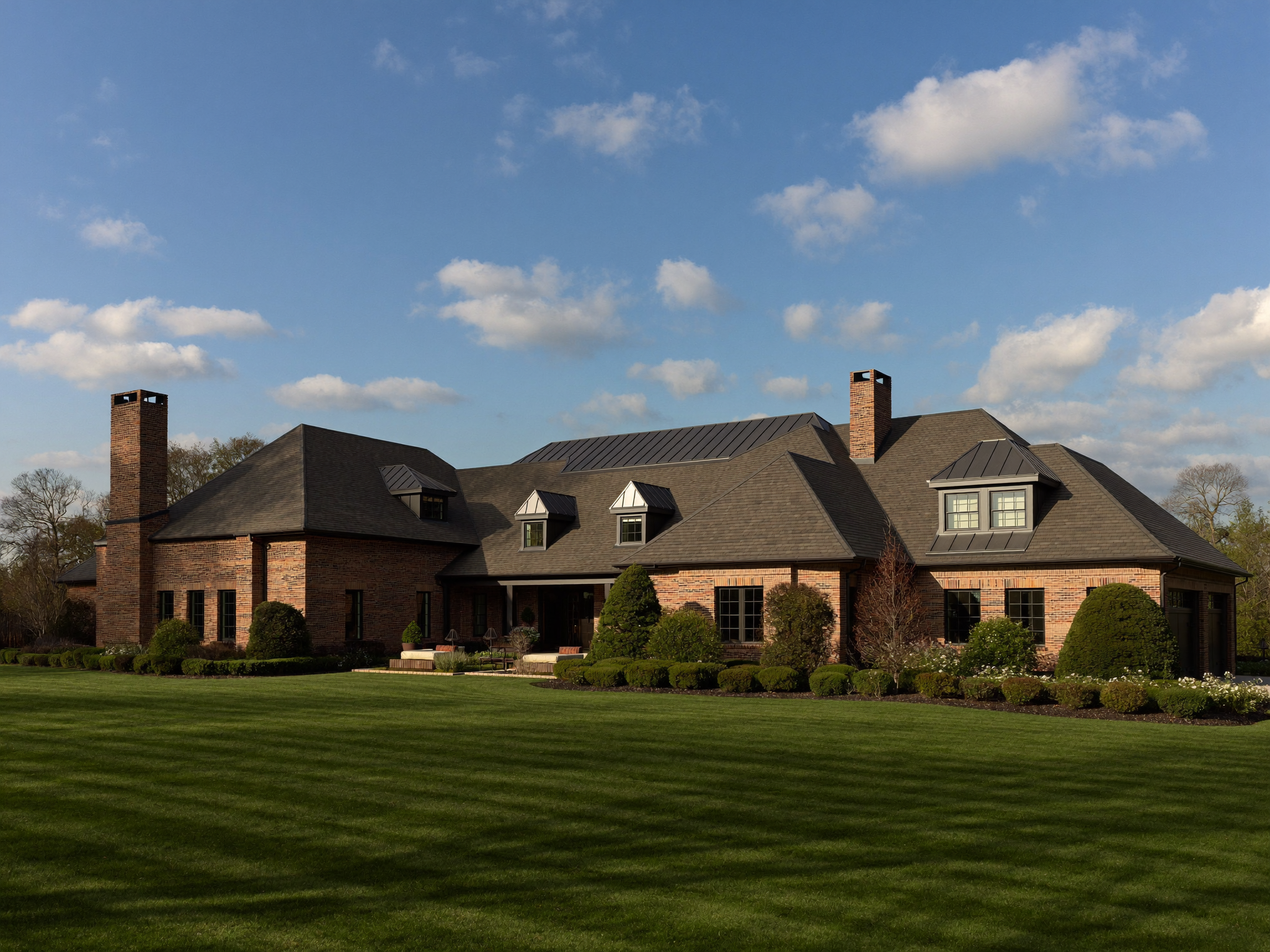 Architectural shingle roof on a Triangle home